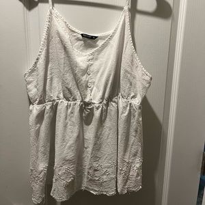 Shein White Tank